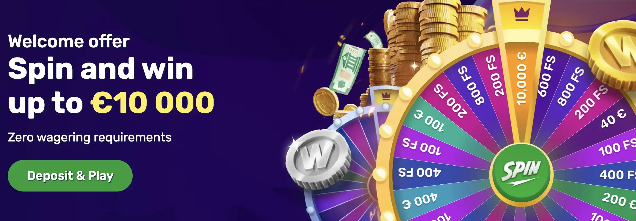 Winz Casino Lobby